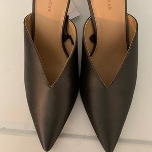 NWT Who What Wear Size 10 Backless Heels